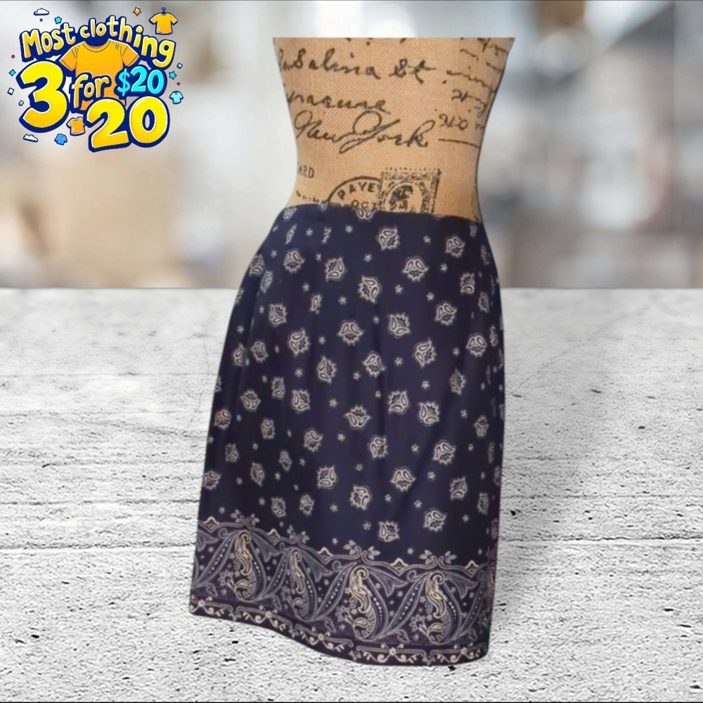 Rhythm blue skirt size M